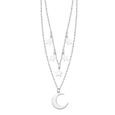 Colar lua lotus silver lp3258-1/1 prata, mulher_PRODUCT