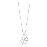 Colar trevo lotus silver lp3305-1/1 prata, mulher_PRODUCT
