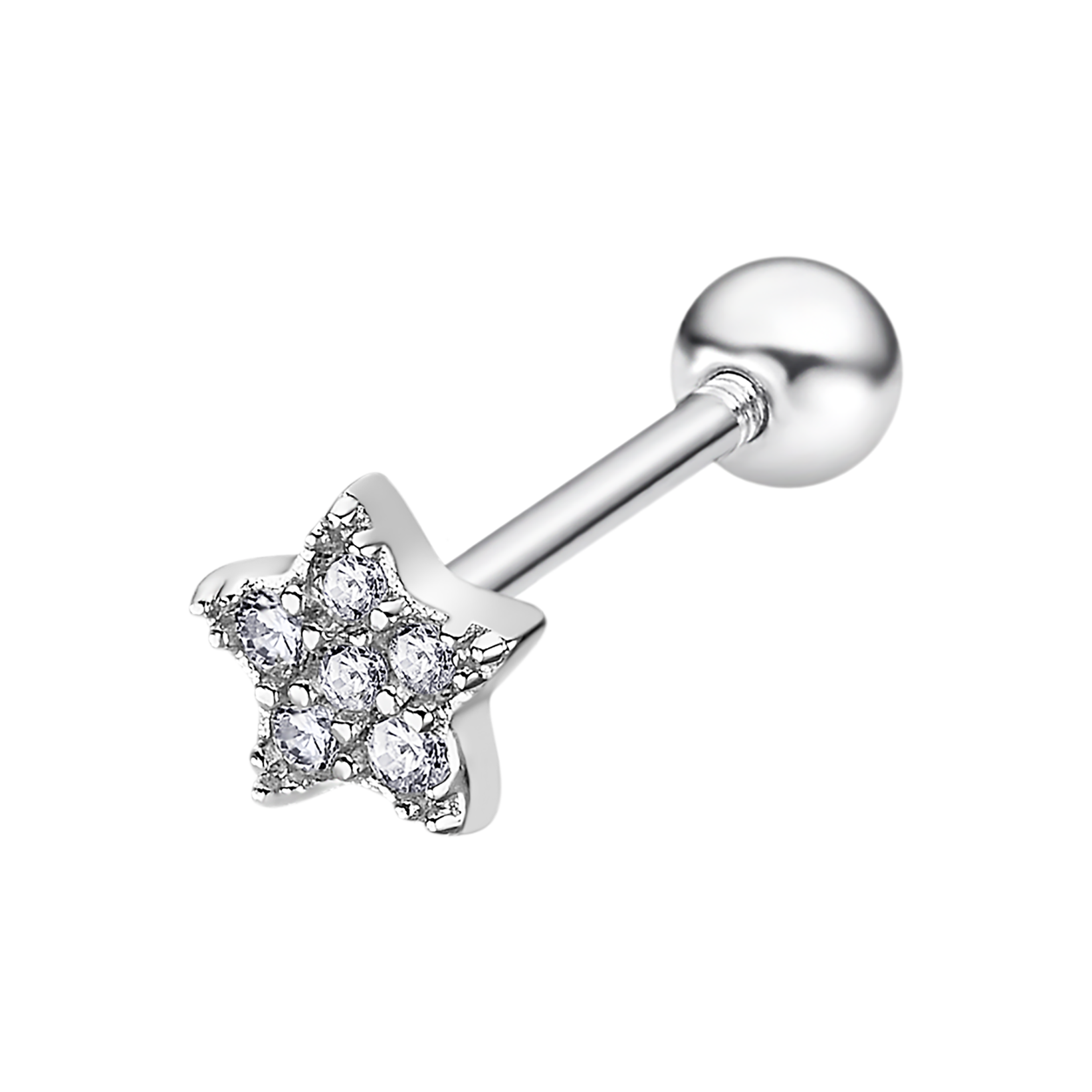 Piercing estrela lotus silver lp3368-9/1 prata, mulher_PRODUCT
