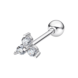 Piercing lotus silver lp3372-9/1 prata, mulher_PRODUCT