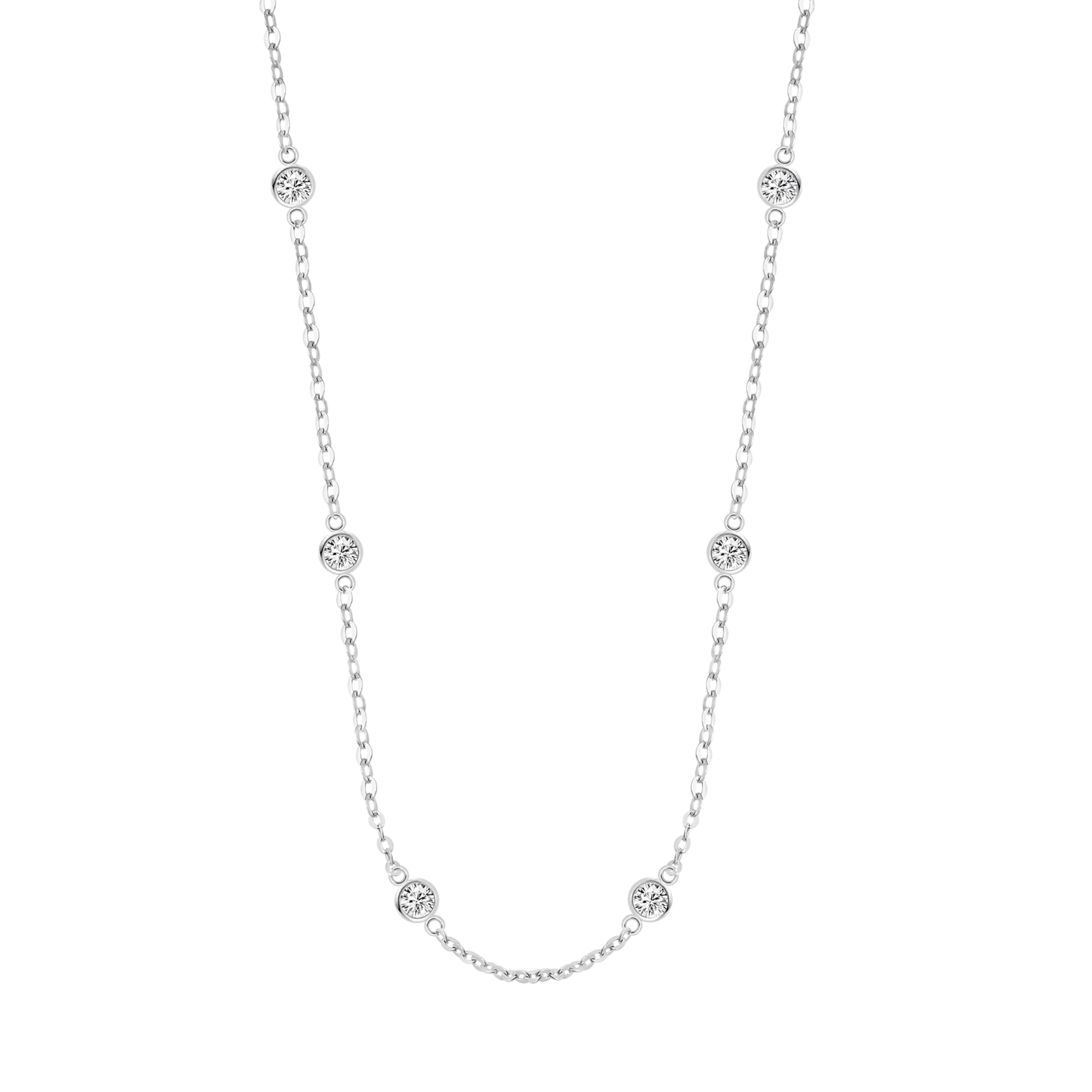 Colar lotus silver charming lady lp3451-1/1 prata, mulher_PRODUCT