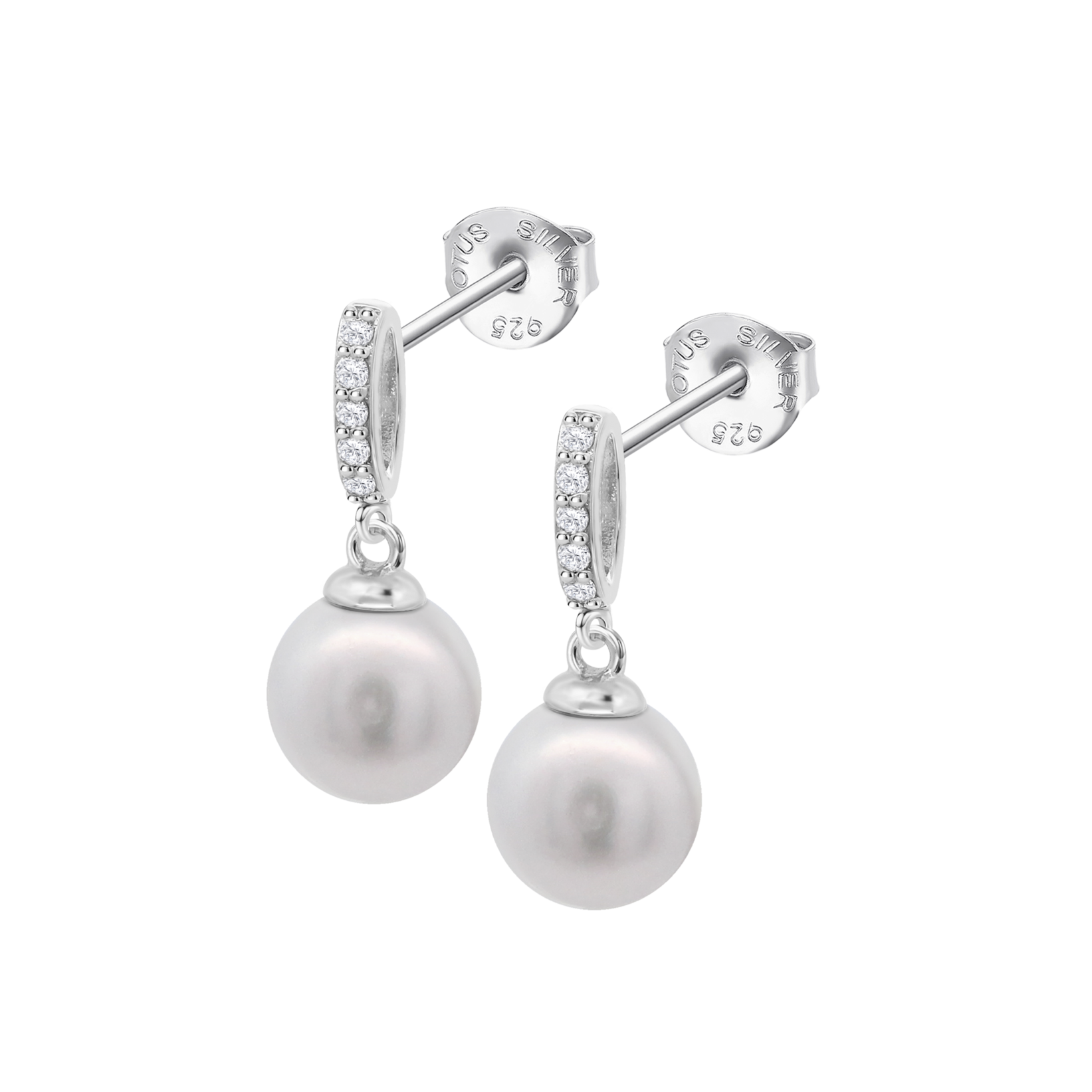 Brincos lotus silver pearls lp3478-4/1 prata, mulher_PRODUCT