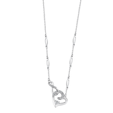 Colar coração lotus silver moments lp3518-1/1 prata, mulher_PRODUCT