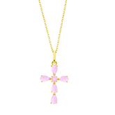 Colar cruz lotus silver lp3557-1/1 prata, mulher_PRODUCT