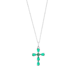 Colar cruz lotus silver lp3558-1/2 prata, mulher_PRODUCT