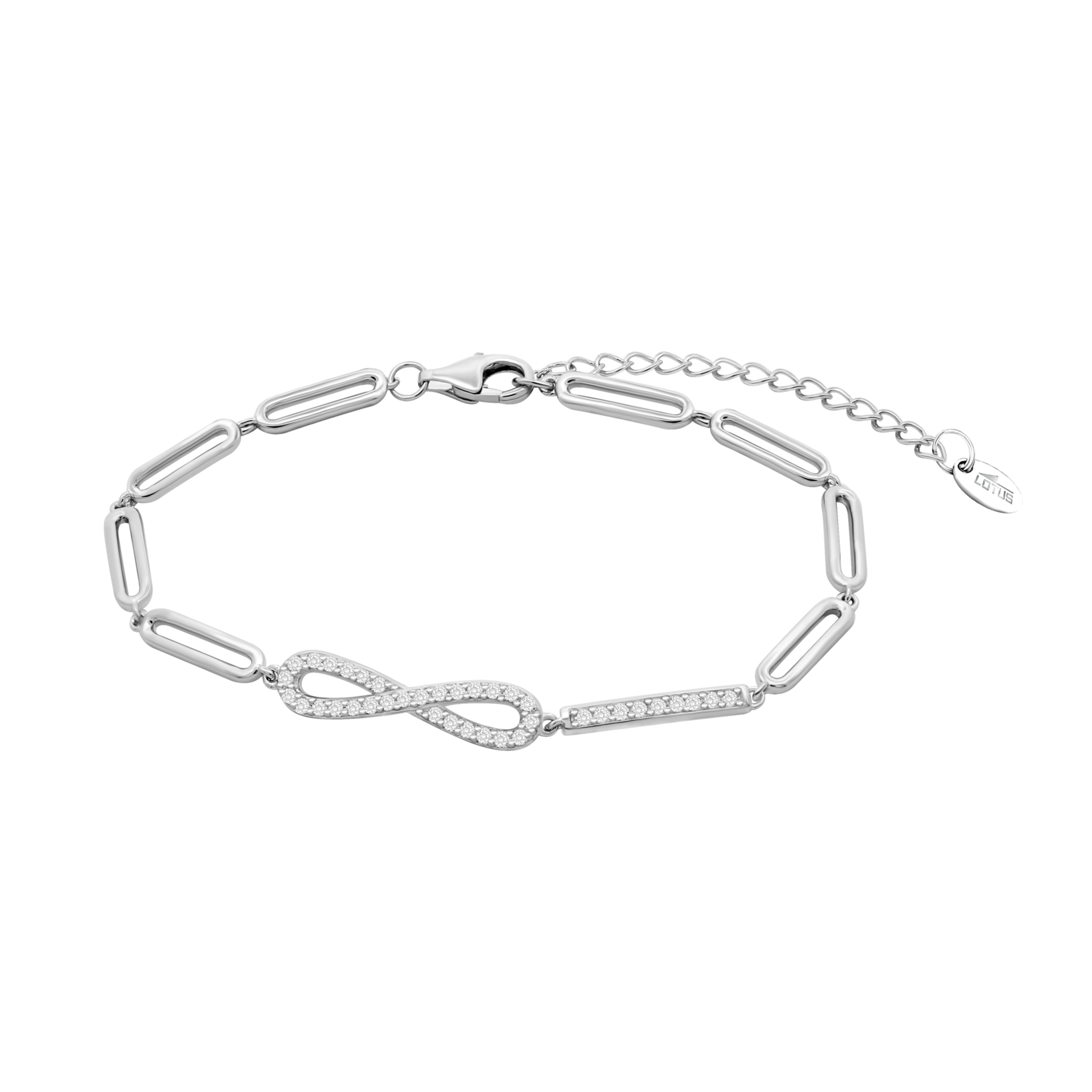 Pulseira infinito lotus silver lp3585-2/1 prata, mulher_PRODUCT