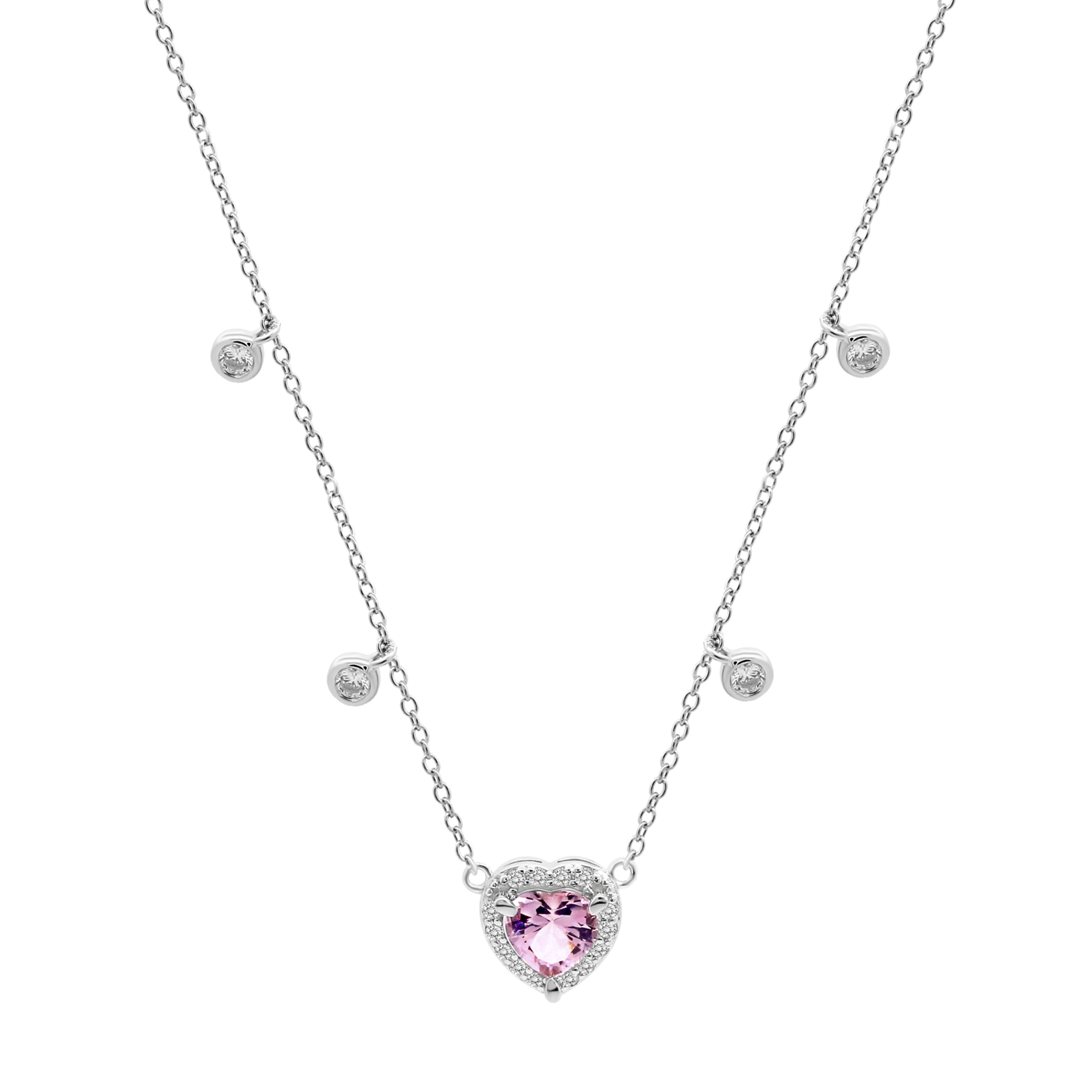 Colar lotus silver lp3589-1/1 prata, mulher_PRODUCT