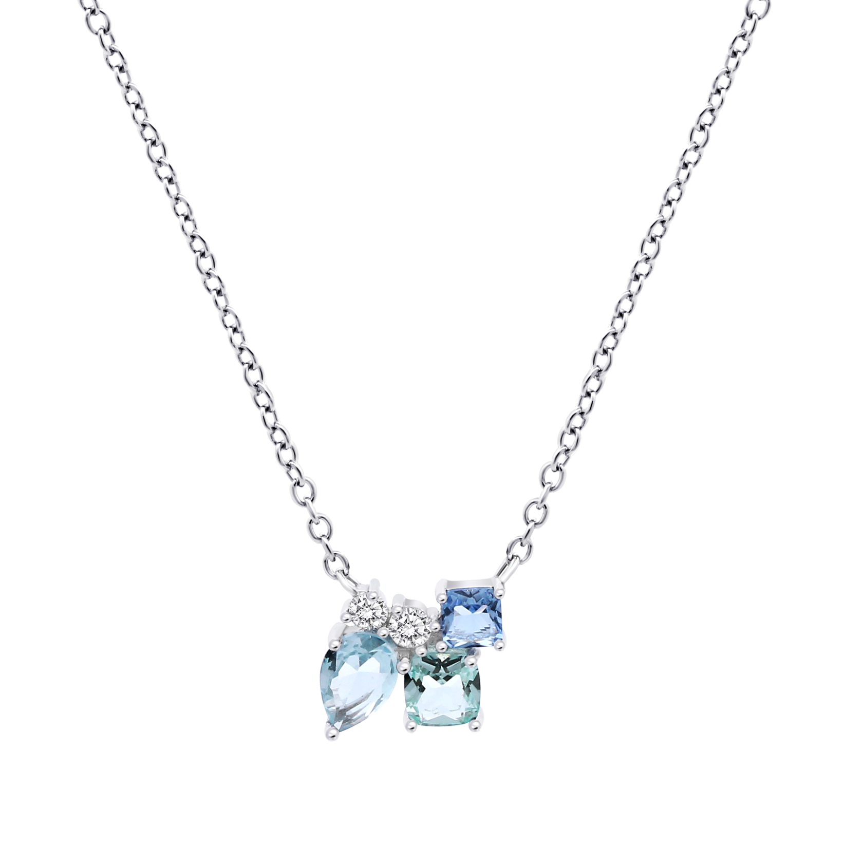 Colar lotus silver lp3637-1/1 prata, mulher_PRODUCT