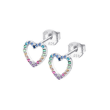 Brincos coração lotus silver lp3670-4/2 prata, mulher_PRODUCT