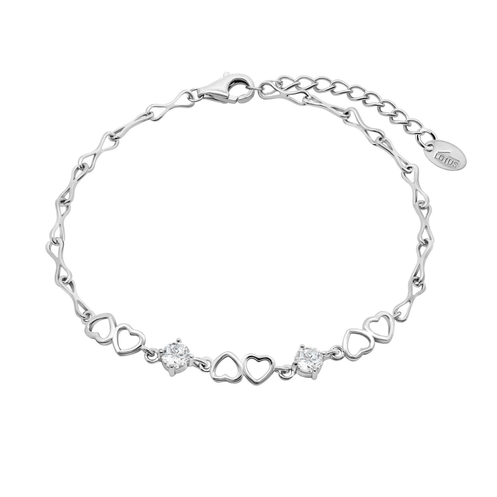 Pulseira coração lotus silver lp3678-2/1 prata, mulher_PRODUCT