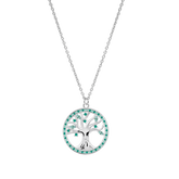 Colar árvore da vida lotus silver rainbow lp3708-1/3 prata, mulher_PRODUCT