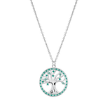 Colar árvore da vida lotus silver rainbow lp3708-1/3 prata, mulher_PRODUCT