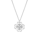 Colar trevo lotus silver lp3709-1/1 prata, mulher_PRODUCT