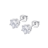 Brincos solitário lotus silver lp3716-4/1 prata, mulher_PRODUCT