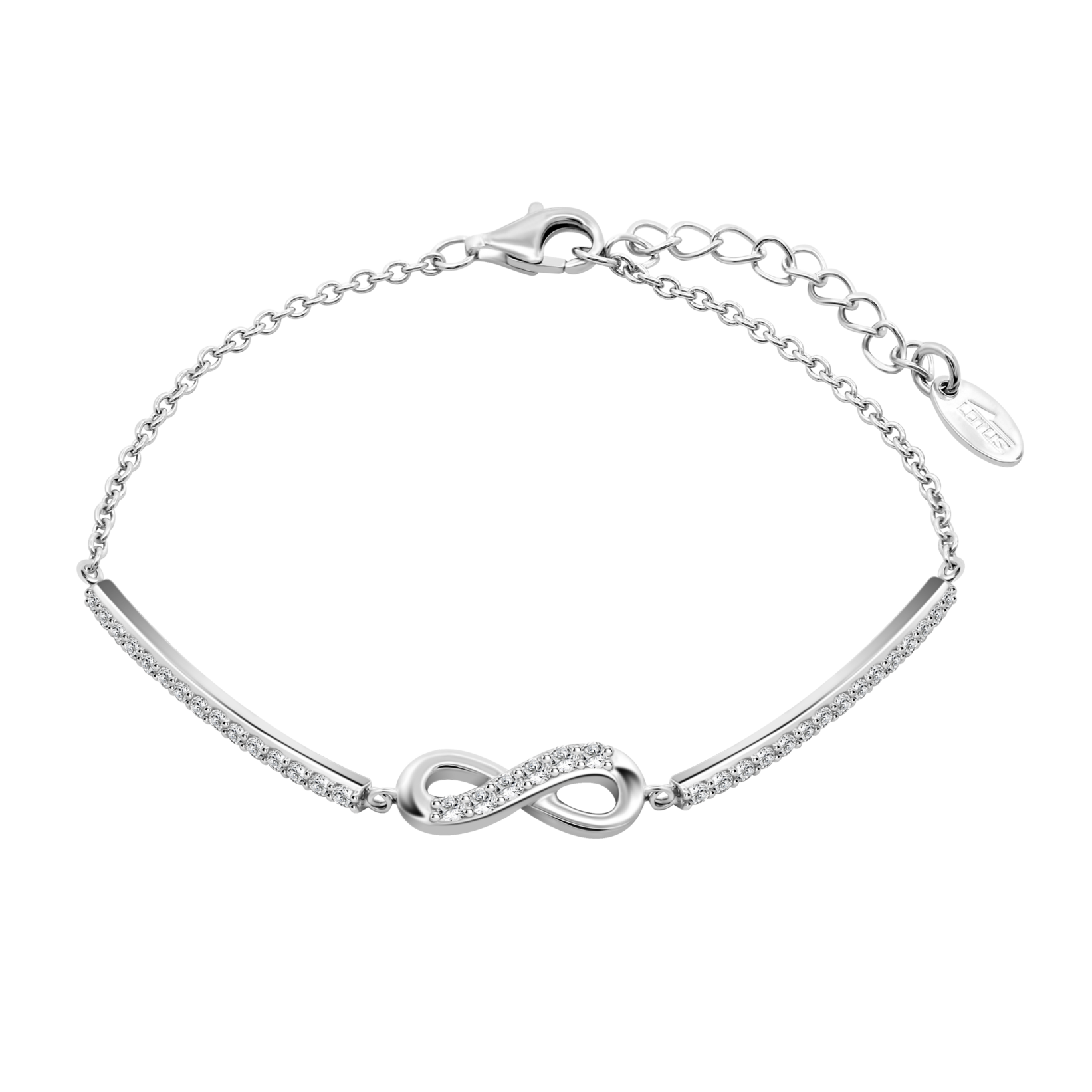 Pulseira infinito lotus silver lp3723-2/1 prata, mulher_PRODUCT