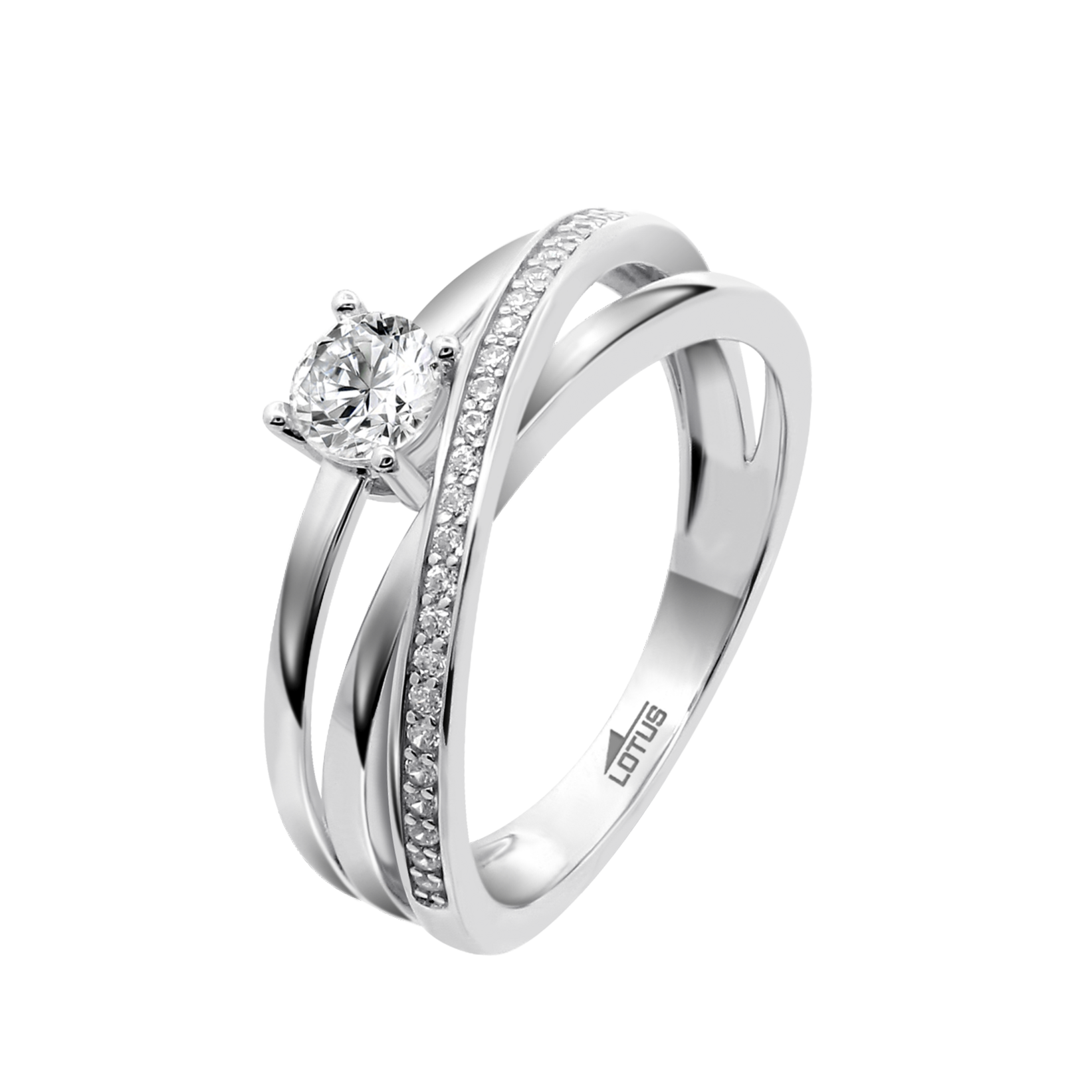 Anel lotus silver lp3732-3/112 prata, mulher_PRODUCT