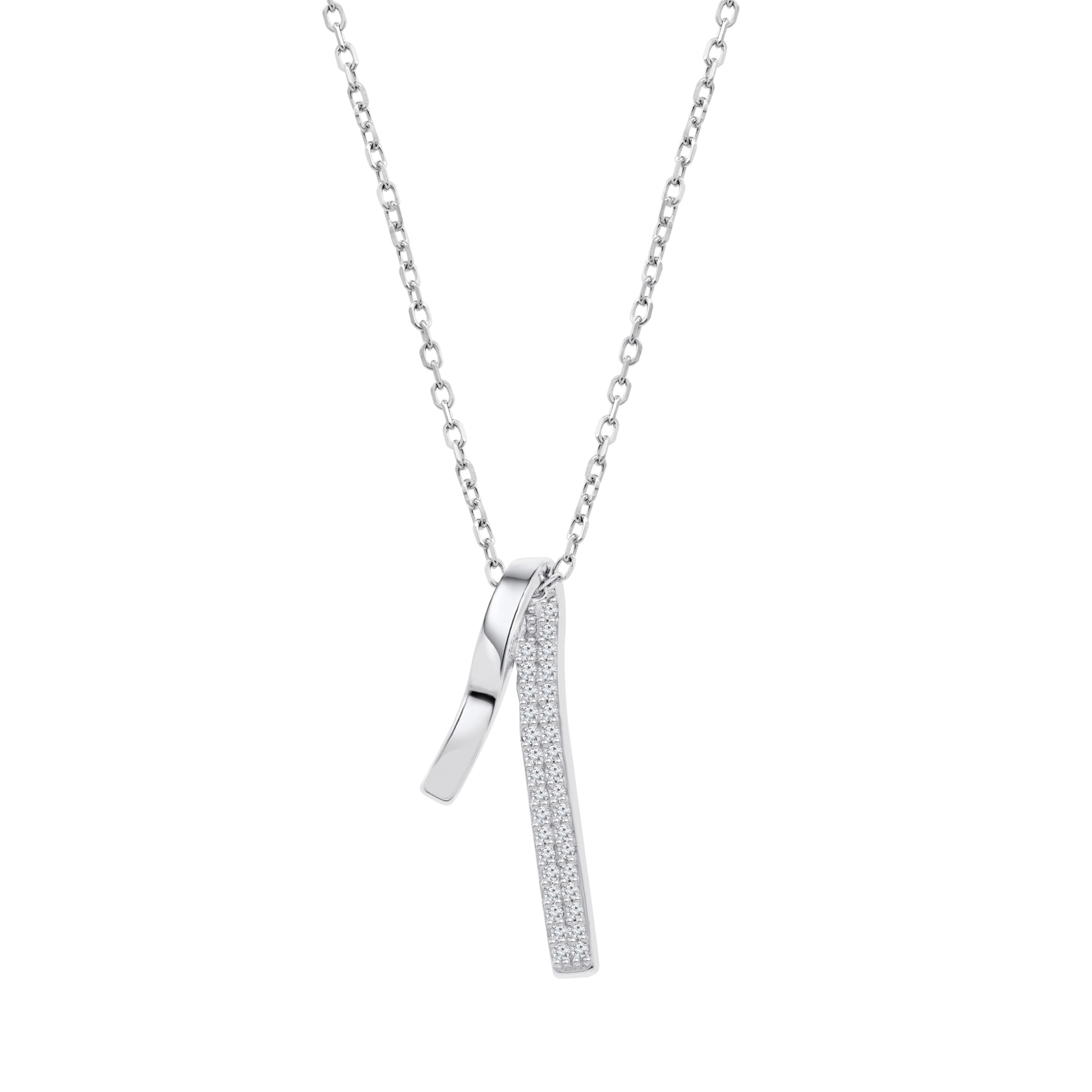 Colar lotus silver lp3822-1/1 prata, mulher_PRODUCT