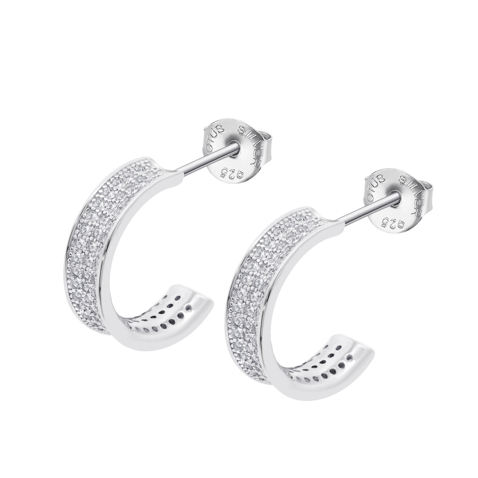 Brincos lotus silver lp3829-4/1 prata, mulher_PRODUCT