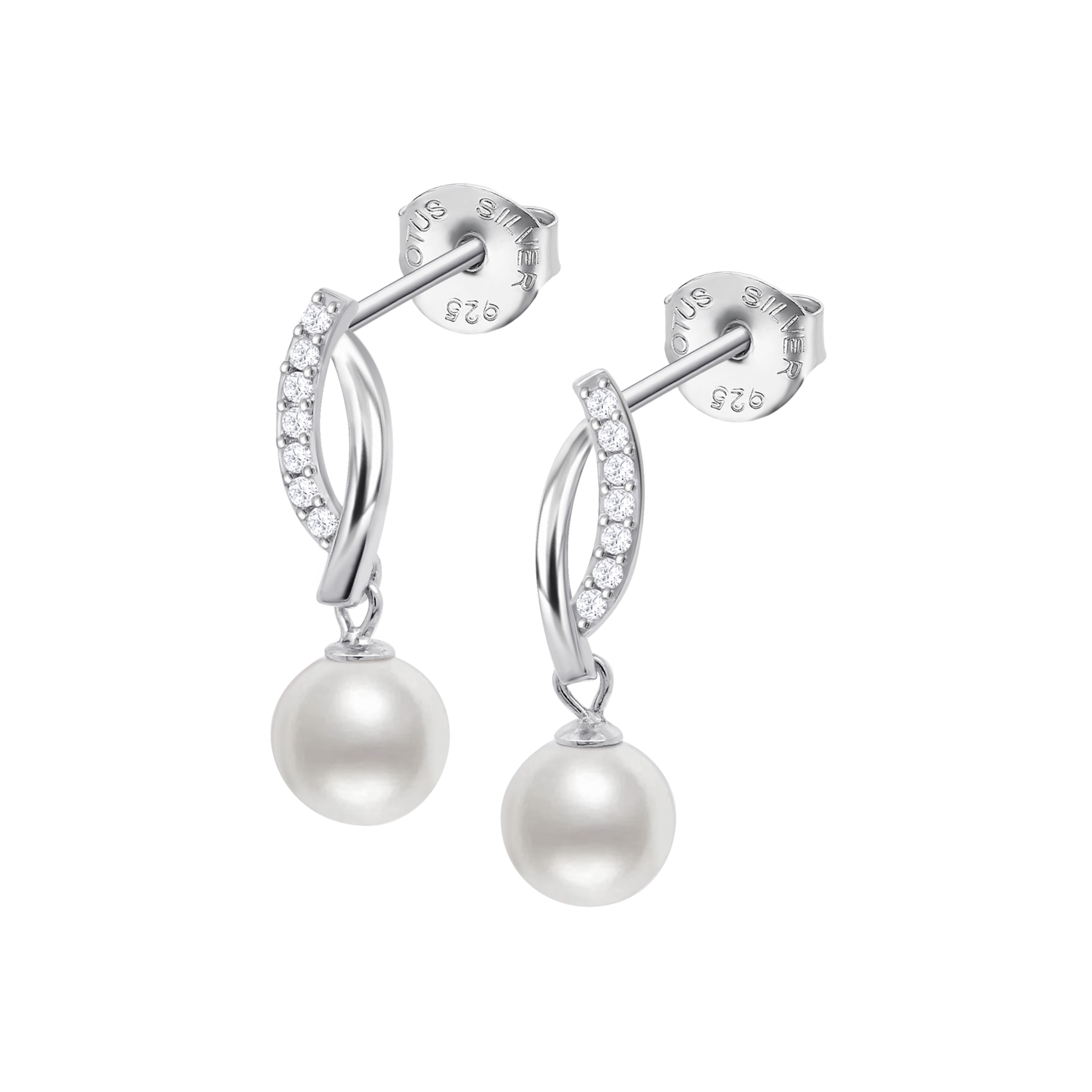 Brincos lotus silver lp3832-4/1 prata, mulher_PRODUCT