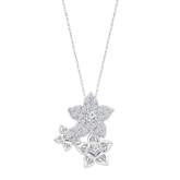 Colar lotus silver trendy lp3836-1/1 prata, mulher_PRODUCT