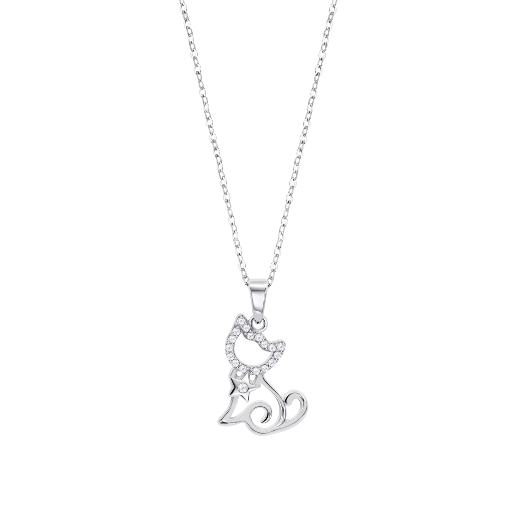 Colar animal lotus silver lp3873-1/1 prata, mulher_PRODUCT