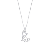 Colar animal lotus silver lp3873-1/1 prata, mulher_PRODUCT
