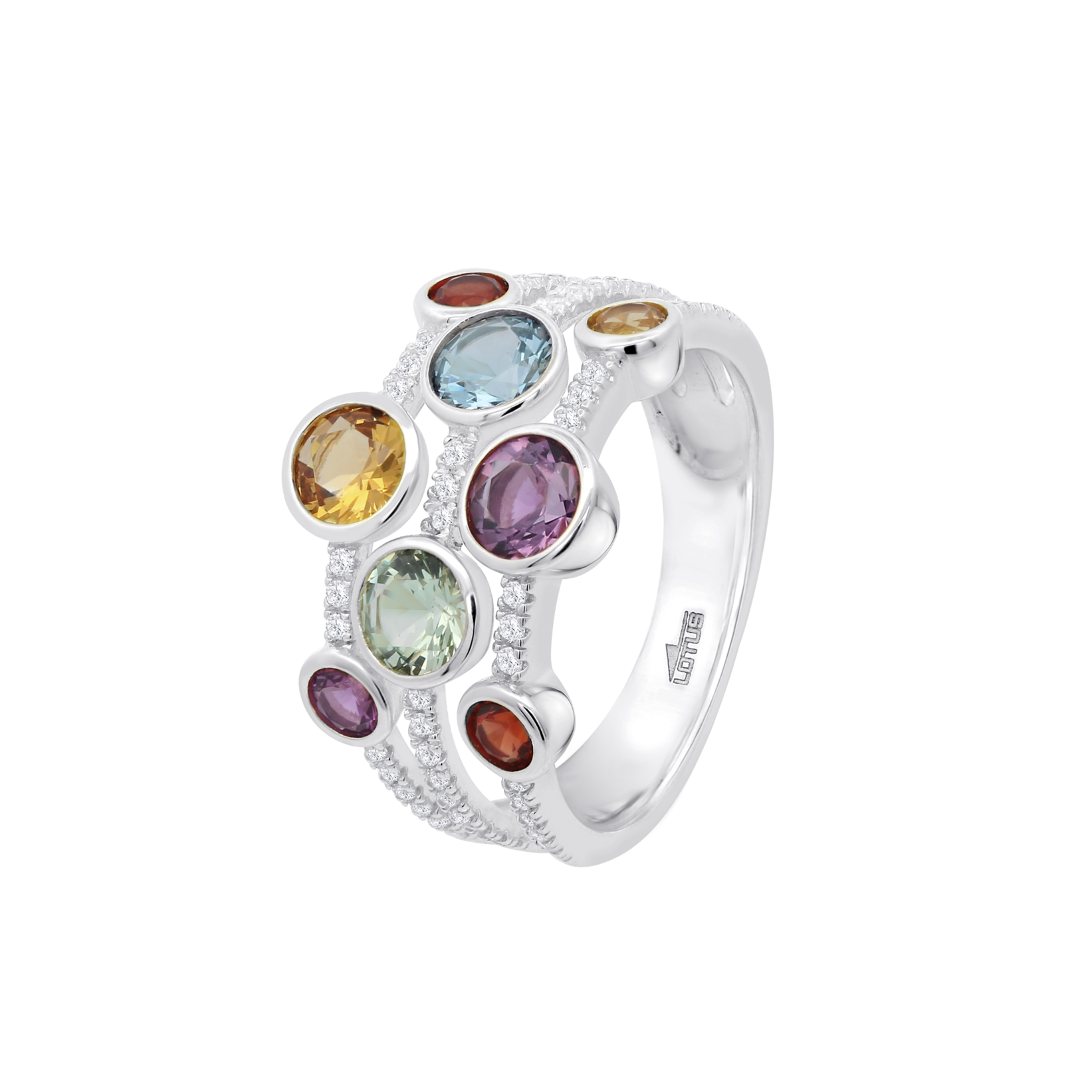 Anel lotus silver lp3878-3/112 prata, mulher_PRODUCT