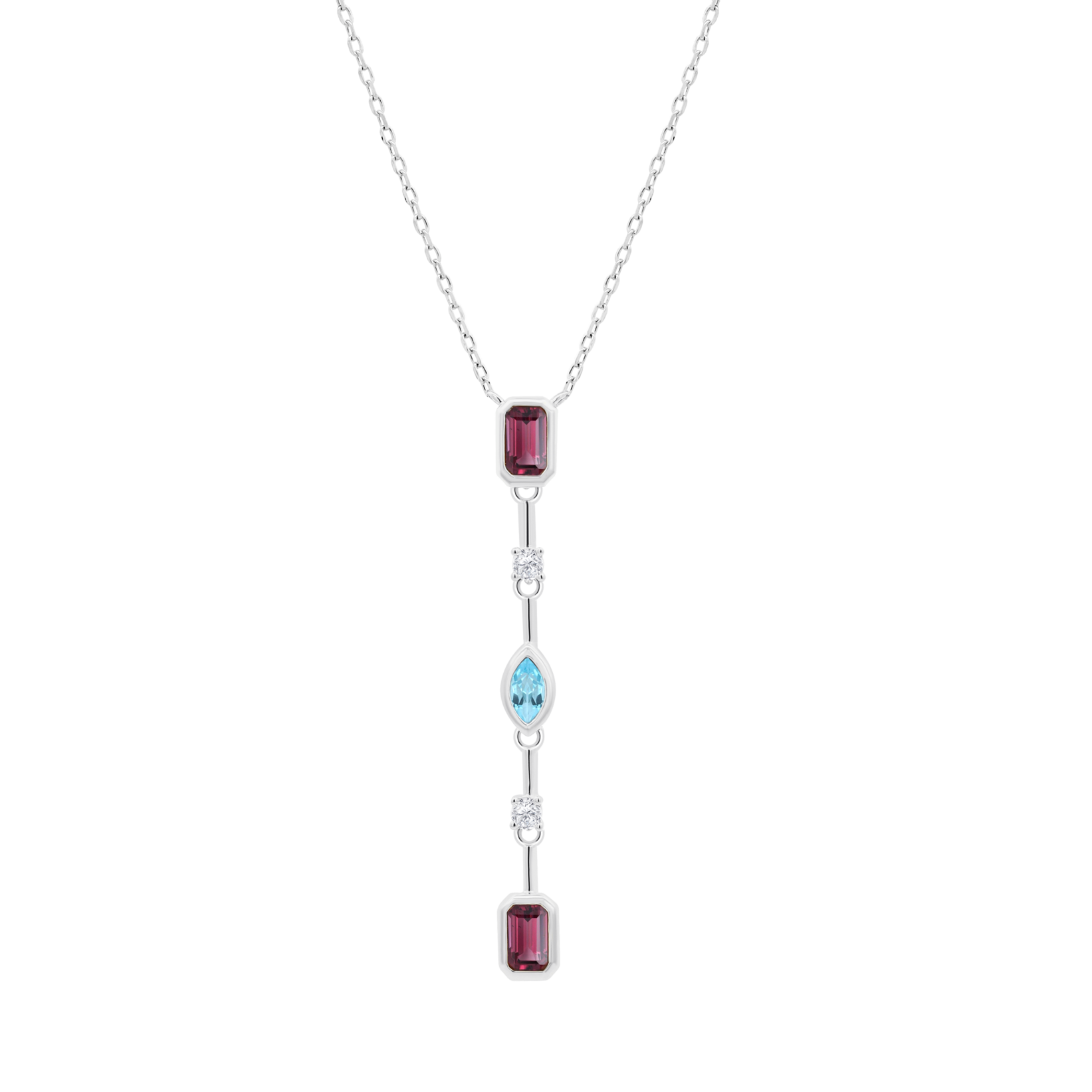 Colar lotus silver lp3882-1/1 prata, mulher_PRODUCT