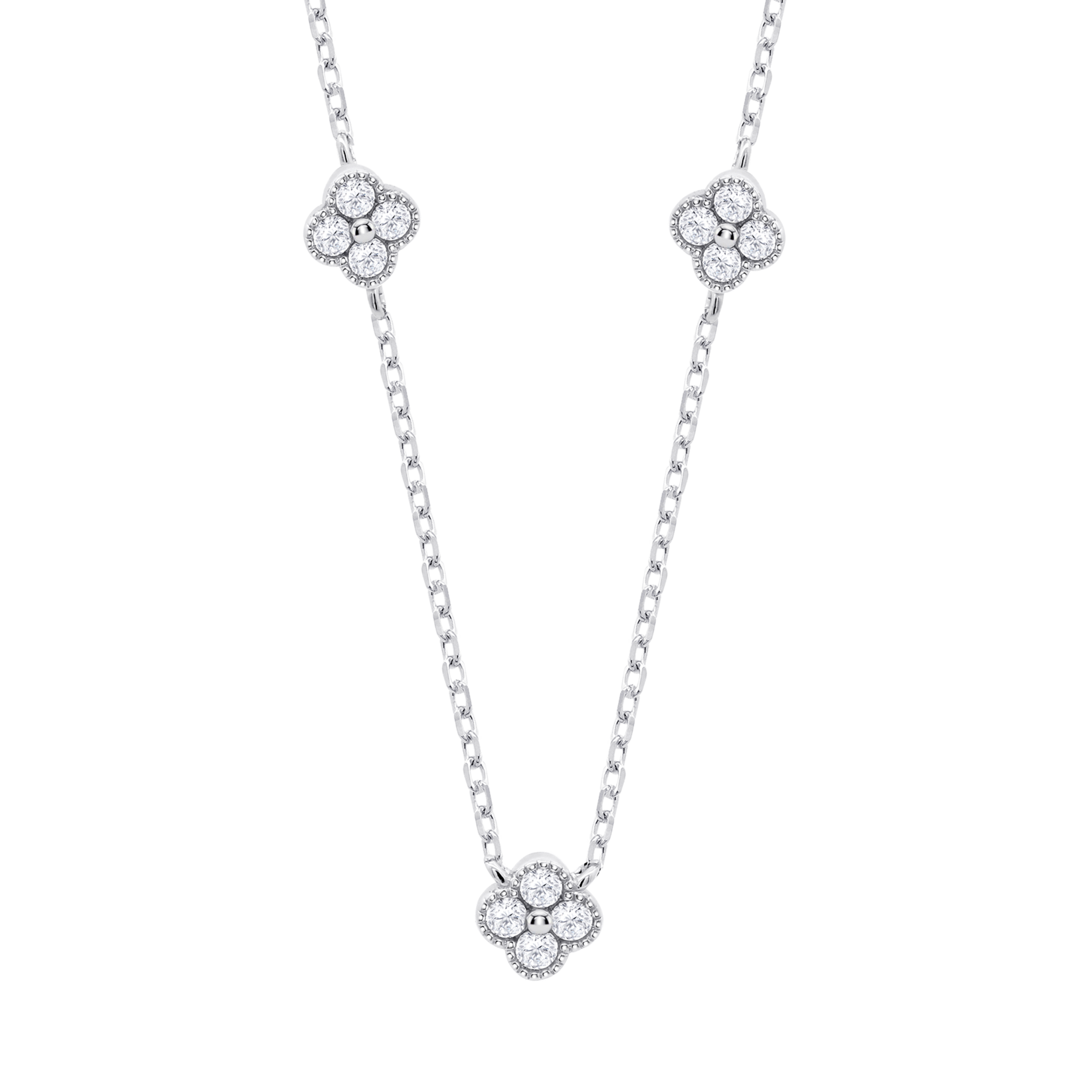 Colar lotus silver lp3889-1/2 prata, mulher_PRODUCT