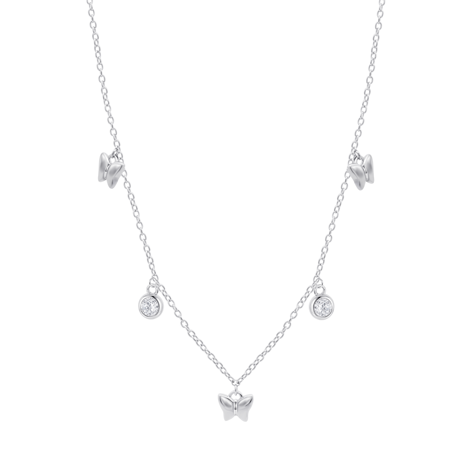 Colar lotus silver lp3900-1/1 prata, mulher_PRODUCT