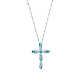 Colar cruz lotus silver lp3915-1/2 prata, mulher_PRODUCT