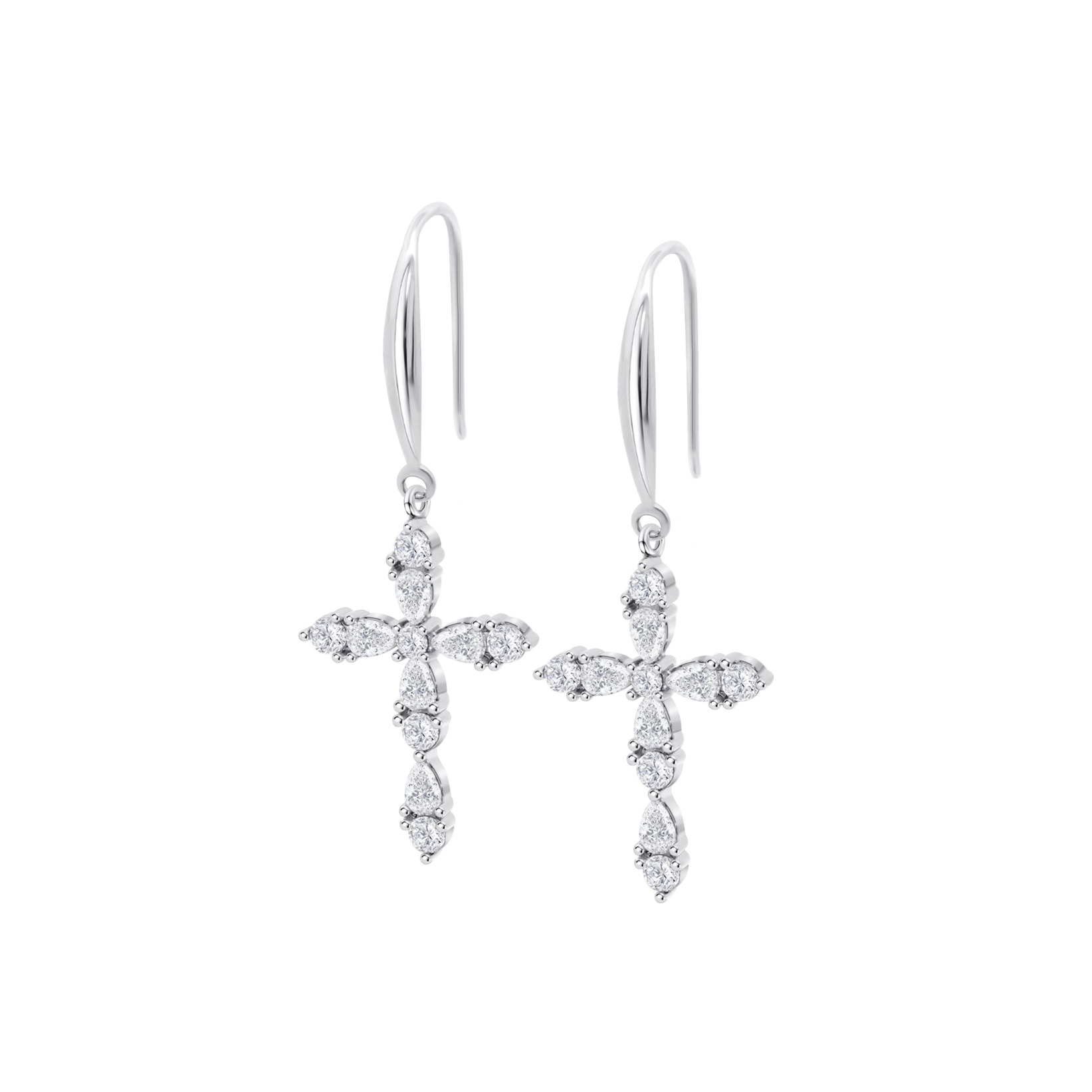 Brincos cruz lotus silver lp3915-4/1 prata, mulher_PRODUCT