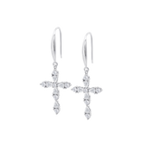 Brincos cruz lotus silver lp3915-4/1 prata, mulher_PRODUCT