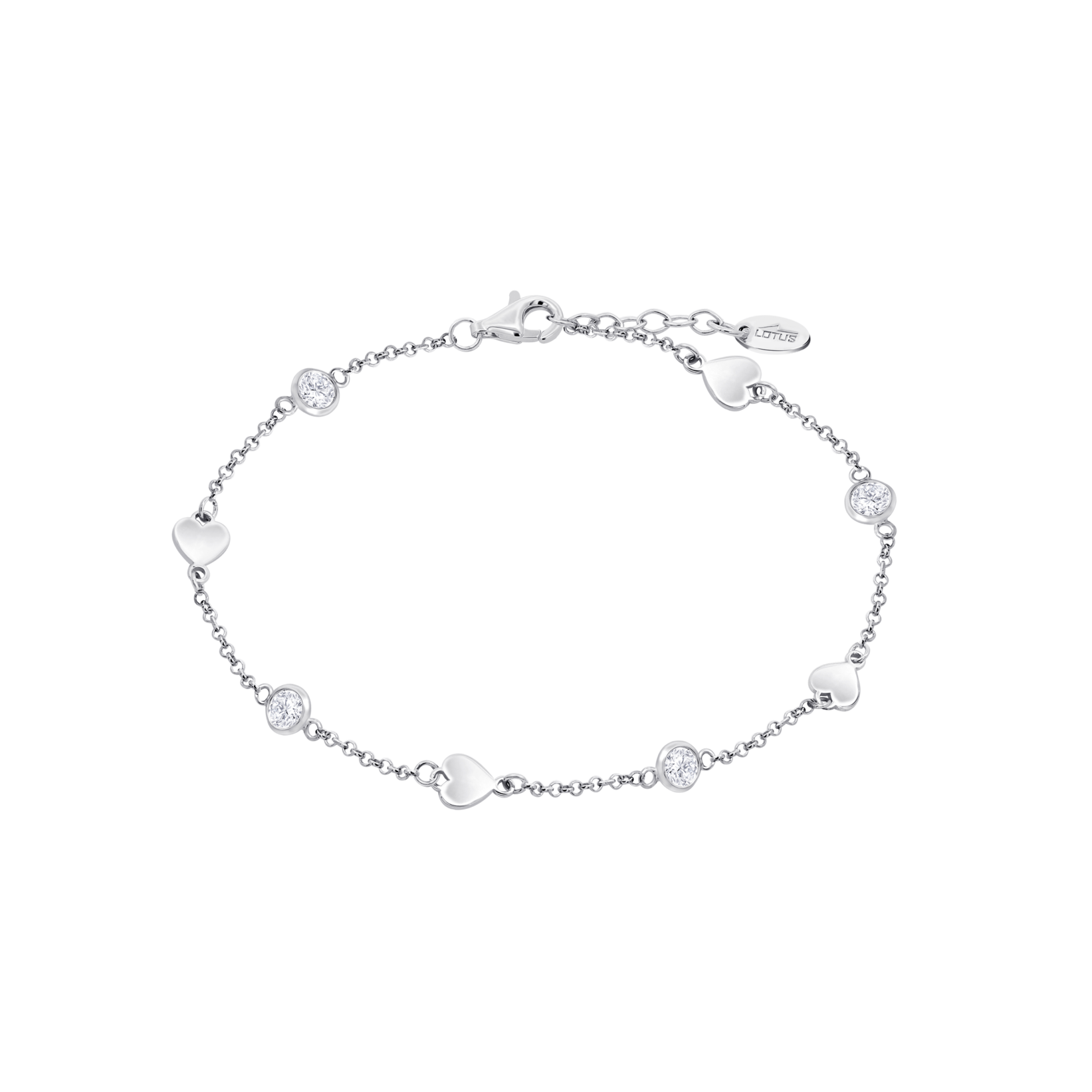 Pulseira coração lotus silver lp3924-2/1 prata, mulher_PRODUCT