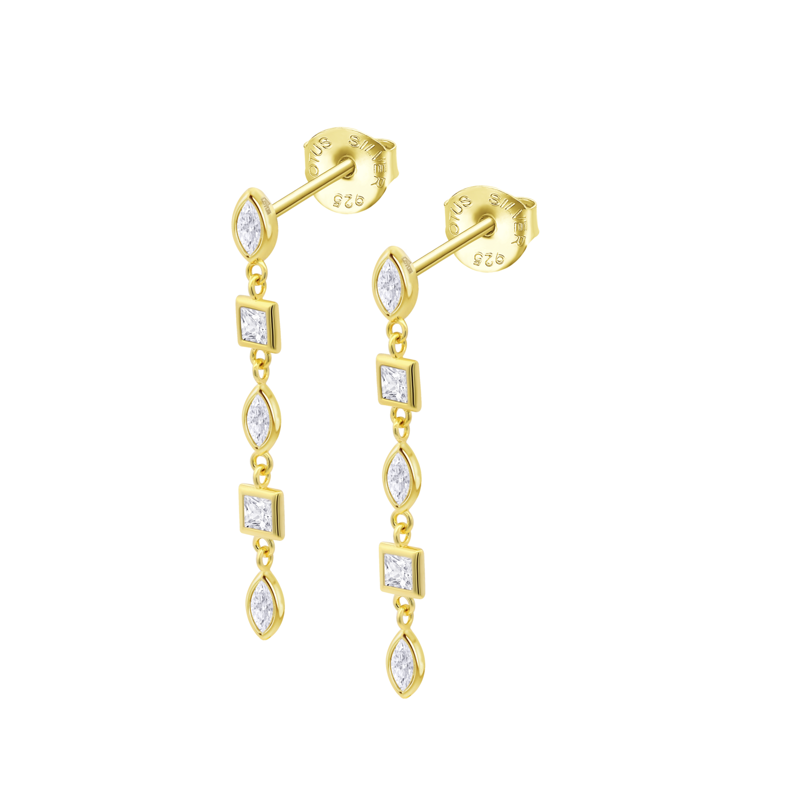 Brincos flor lotus silver glam lp3934-4/2 prata, mulher_PRODUCT