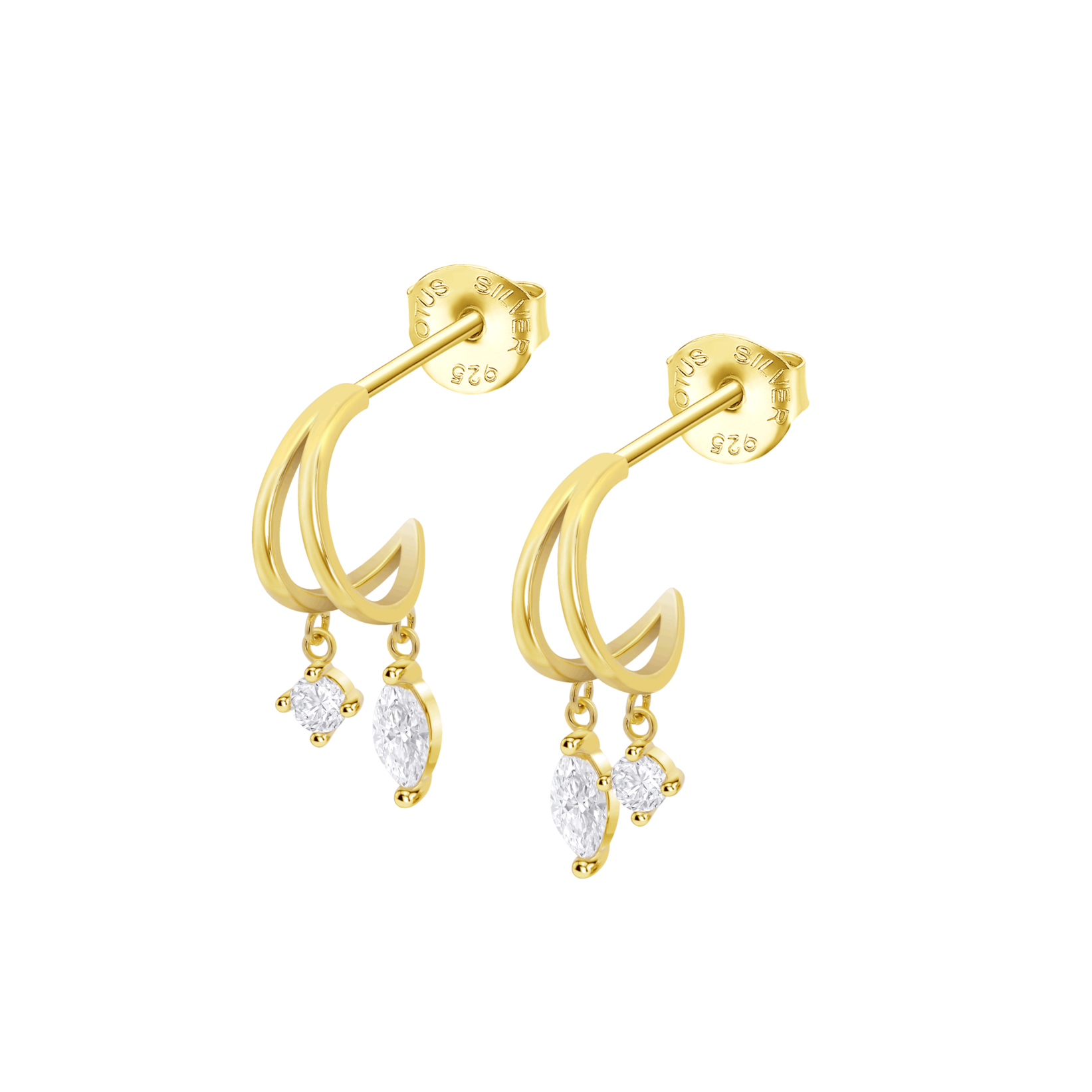 Brincos lotus silver trendy lp3935-4/2 prata, mulher_PRODUCT