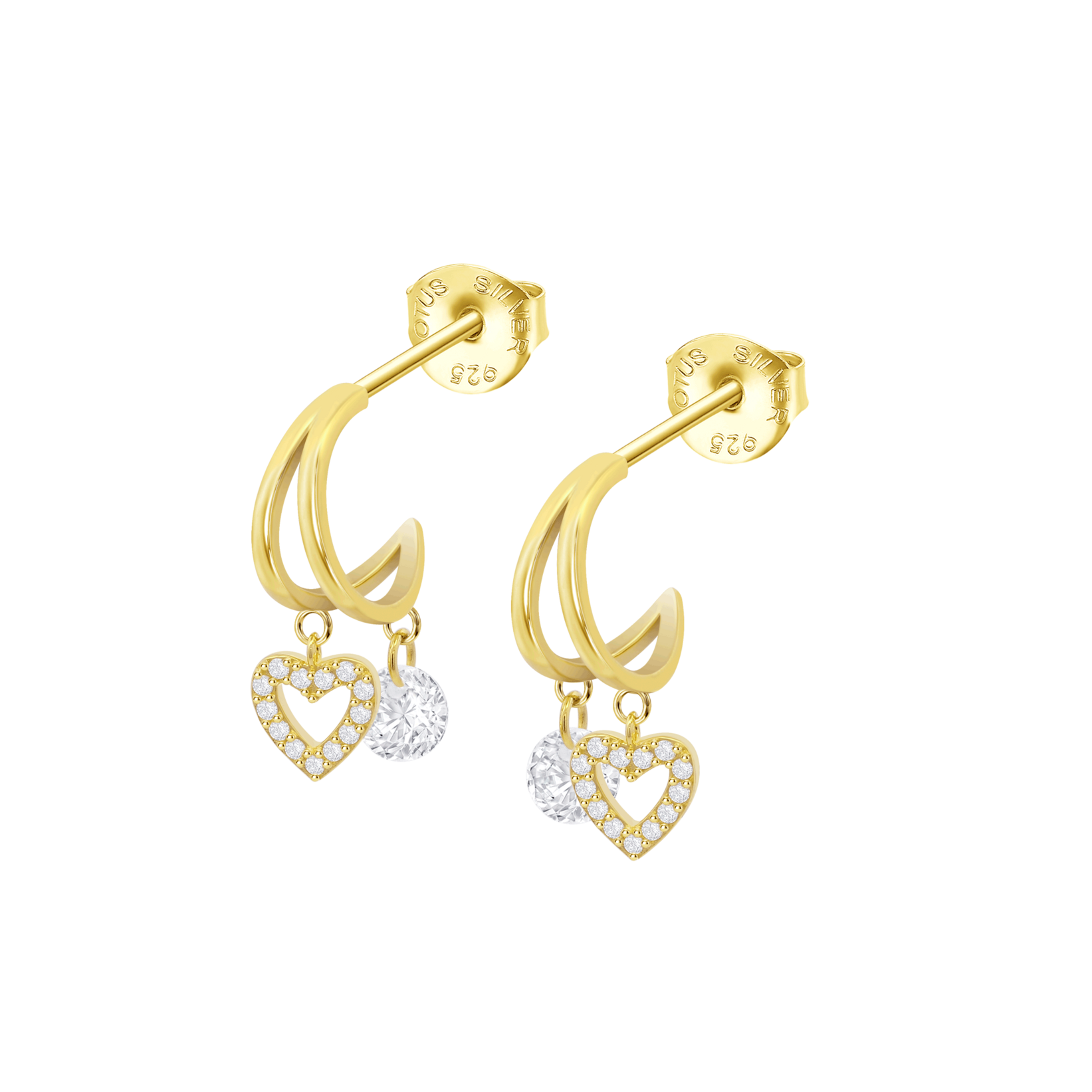 Brincos lotus silver trendy lp3937-4/2 prata, mulher_PRODUCT