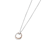 Colar geométrico lotus style ls1780-1/2 316l de aço inoxidável, mulher
