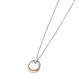 Colar geométrico lotus style ls1780-1/2 316l de aço inoxidável, mulher
