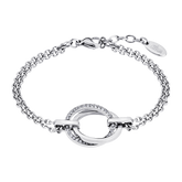 Pulseira geométrico lotus style ls1780-2/1 316l de aço inoxidável, mulher