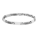 Pulseira lotus style men in black ls1798-2/1 aço, homem