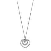 Colar coração lotus style bliss ls1867-1/1 aço, mulher