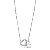 Colar coração lotus style ls1912-1/1 316l de aço inoxidável, mulher