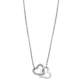 Colar coração lotus style ls1912-1/1 316l de aço inoxidável, mulher