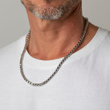 Colar lotus style men in black ls1931-1/1 aço, homem_LIFESTYLE