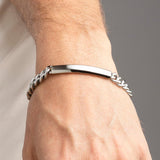 Pulseira lotus style men in black ls1936-2/1 aço, homem