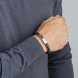 Pulseira lotus style men basic ls1965-2/3 pele, homem