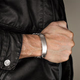 Pulseira cadeia lotus style ls1989-2/1 316l de aço inoxidável, homem
