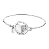 Pulseira coração lotus style millennial ls2014-2/4 aço, mulher
