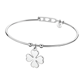 Pulseira trevo lotus style ls2015-2/1 316l de aço inoxidável, mulher